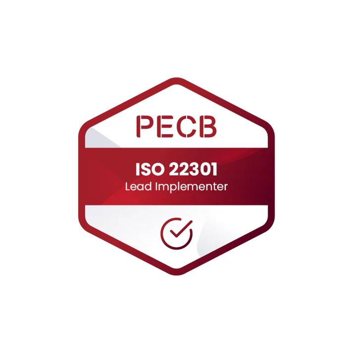 ISO 22301 Lead Implementer - Business Continuity Management System - BCMS