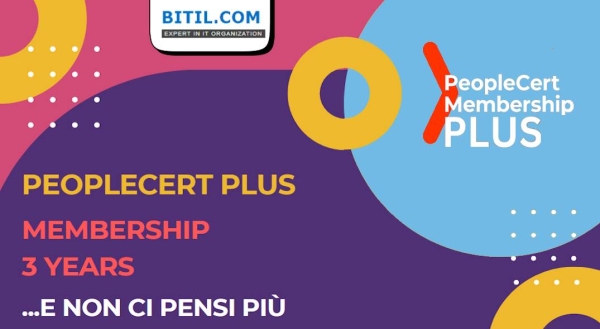 PeopleCert Plus Abbonamento Triennale