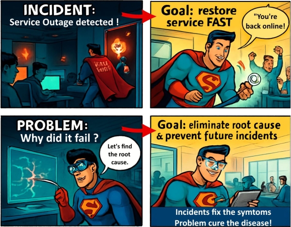 Captain Service: risolvere l’incidente o il problema?