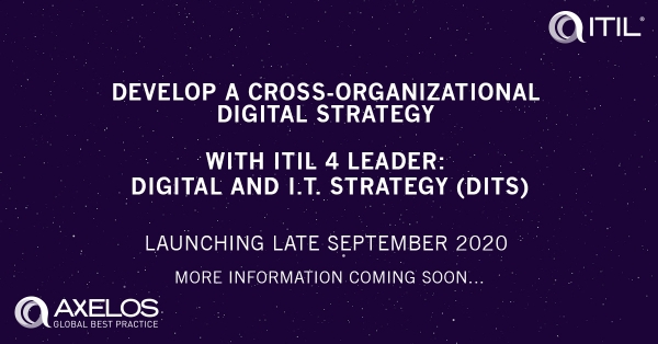 ITIL 4 Leader: Digital and IT Strategy